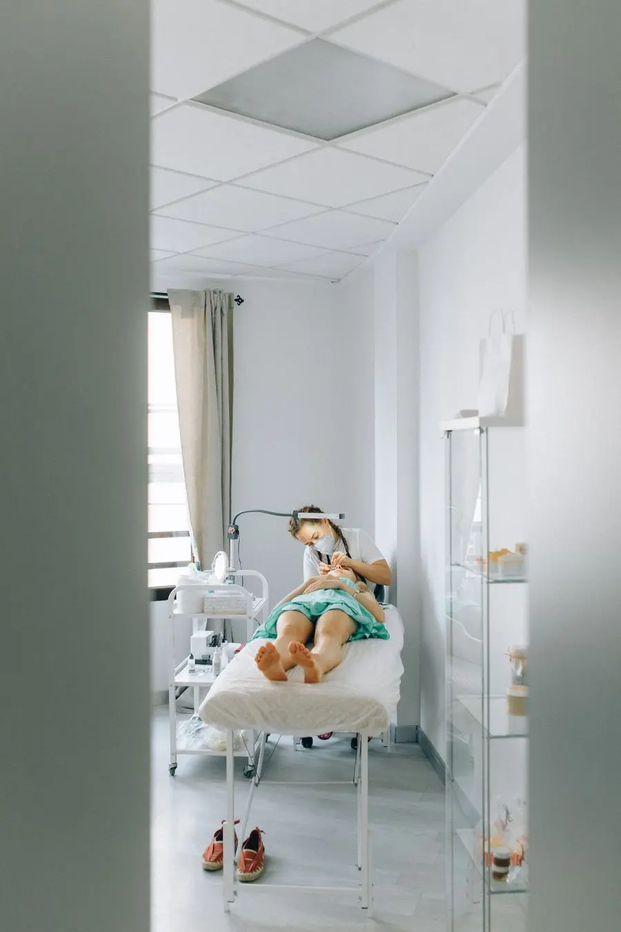 Salonun çalışma alanı